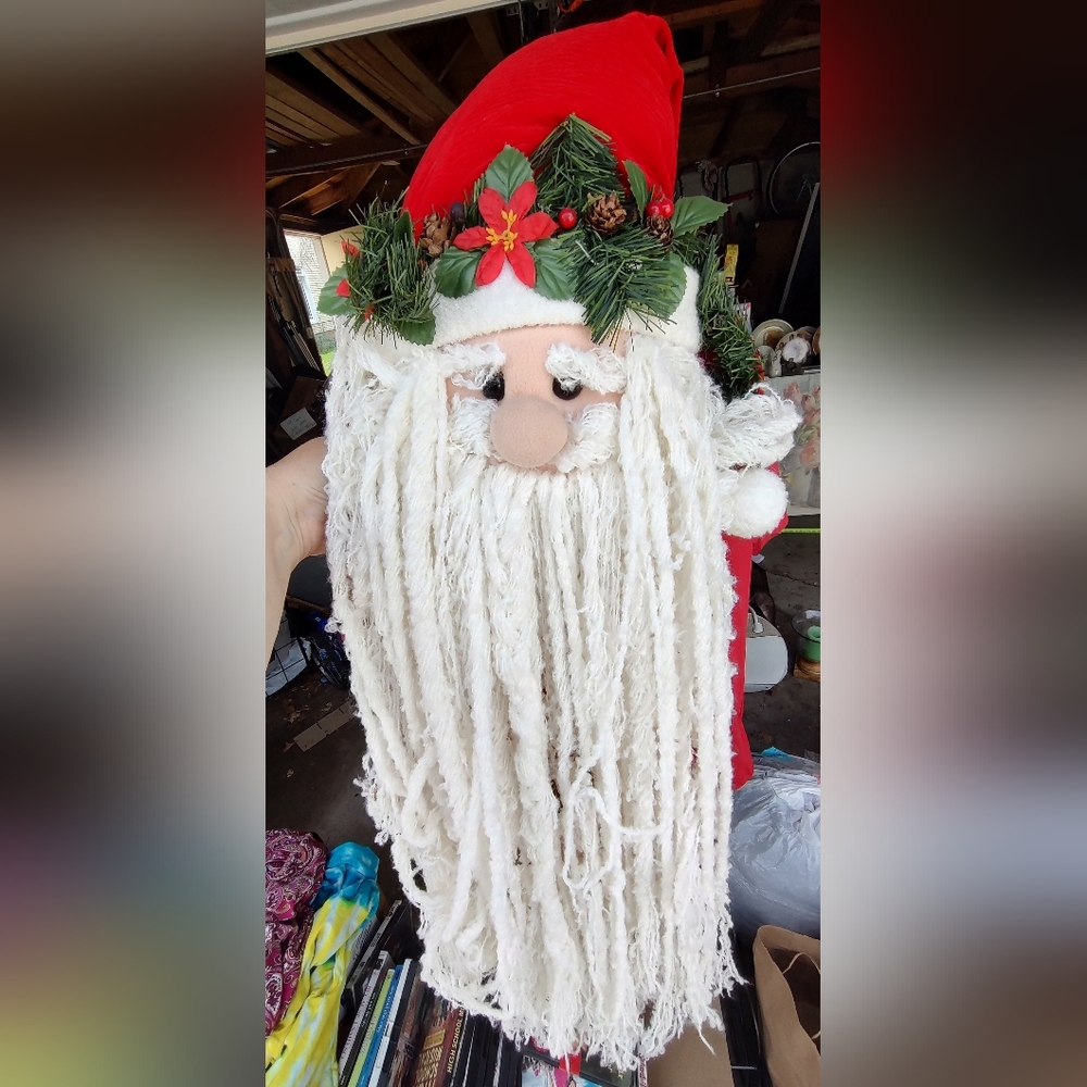 Santa Wreath